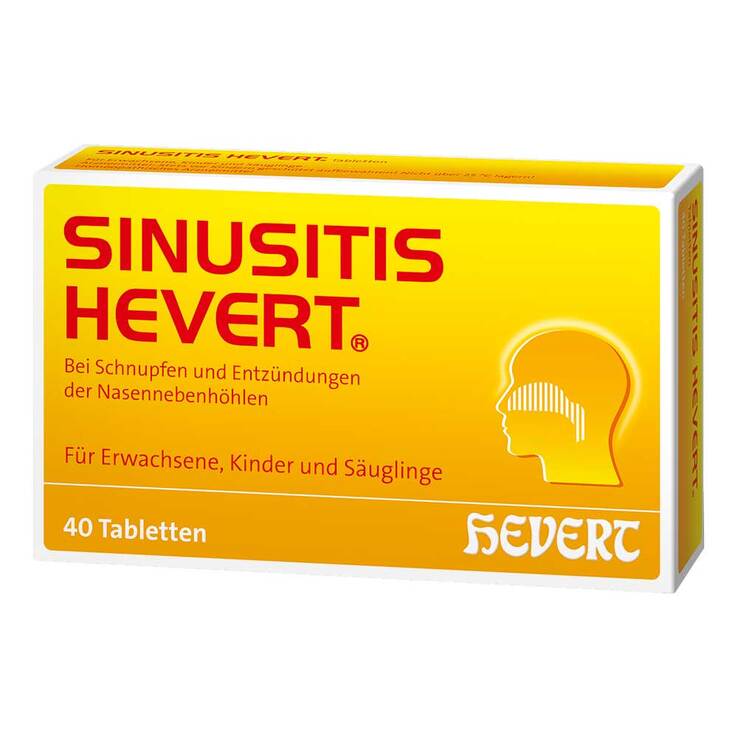 Sinusitis Hevert Tabletten, 40 St
