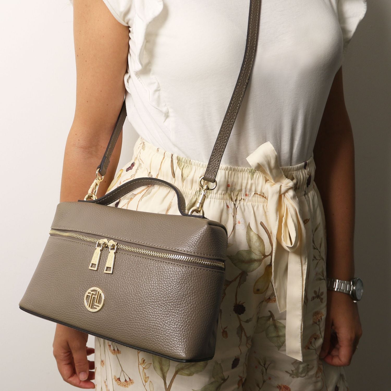 TL142484 – Scrigno – Soft leren duffle bag