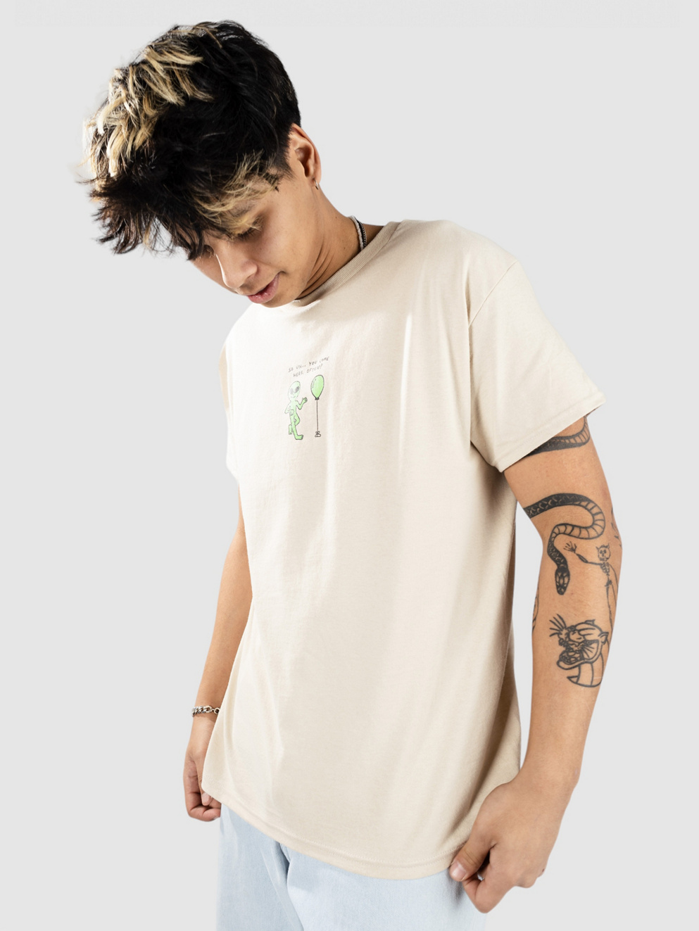 A.LAB Alien Link T-Shirt sand