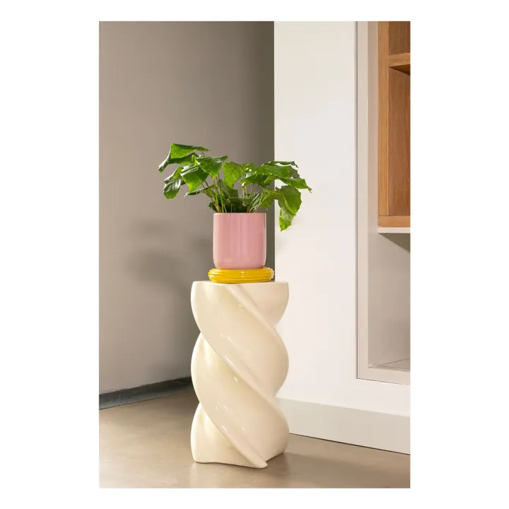 &Klevering Table d'appoint Pillar | Crème