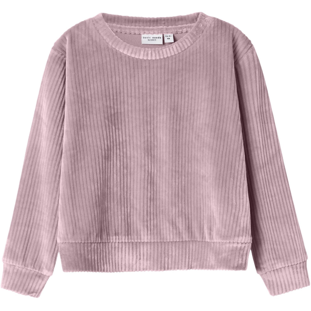 Køb Name It Keepsake Lilac Nmfveloa Ls Velvet Short Top
