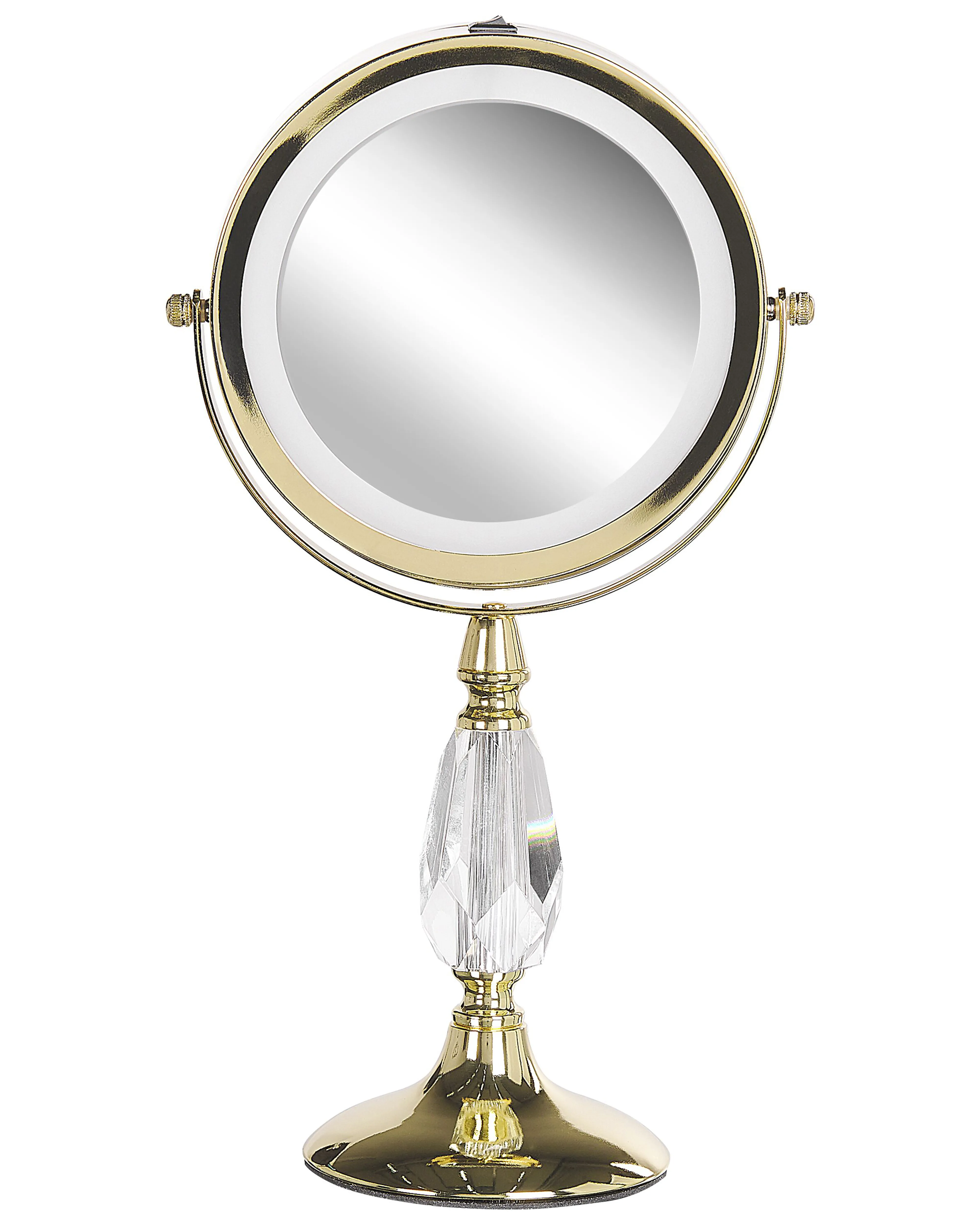 Make-up spiegel LED MAURY Goud