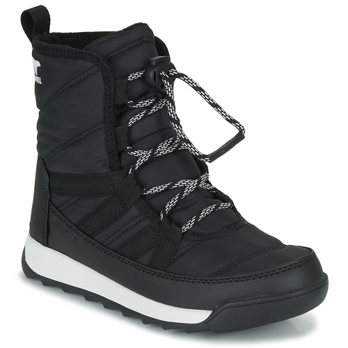 Sorel - YOUTH WHITNEY II SHORT LACE WP - Noir