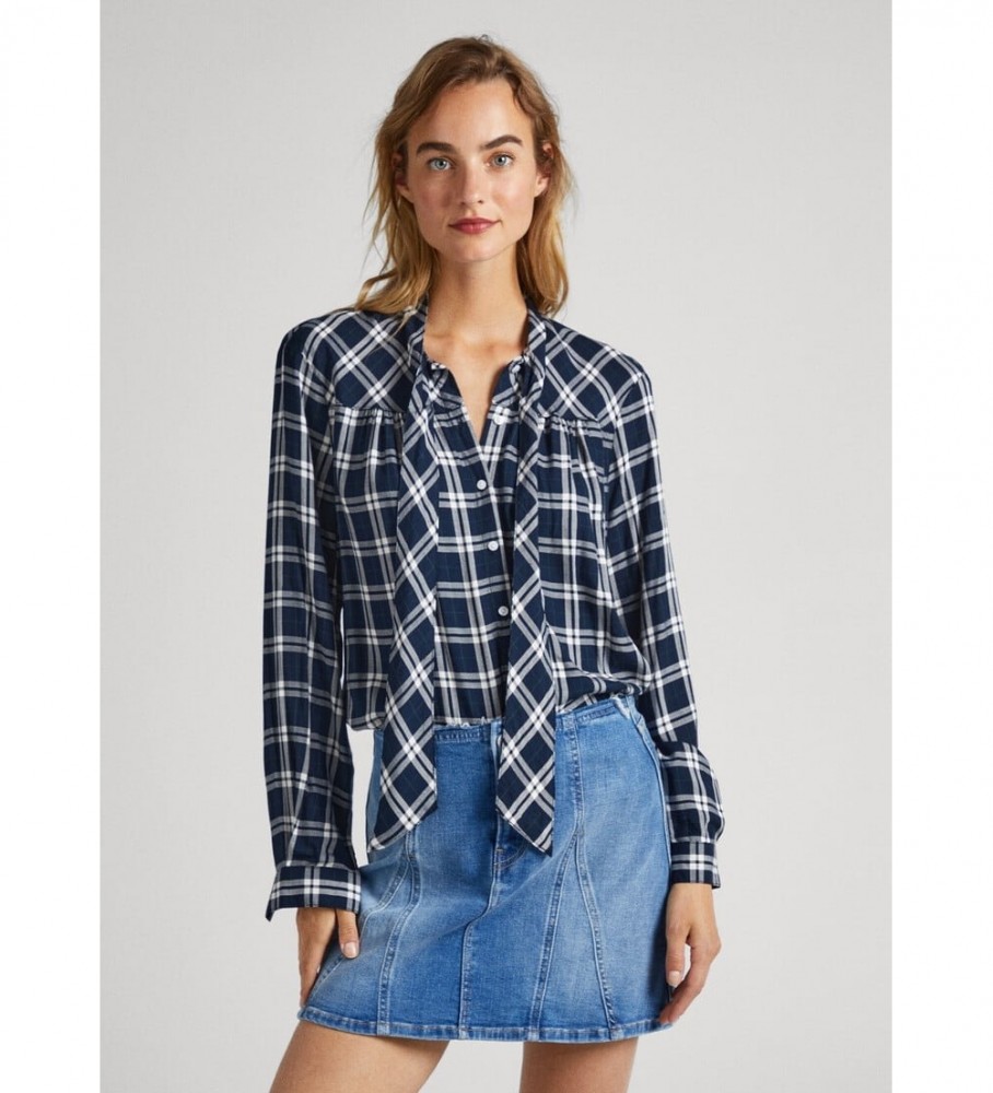 Blusa Idra azul-marinho da Pepe Jeans