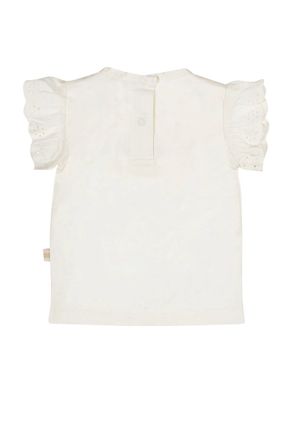 Dirkje blousetop ecru broderie