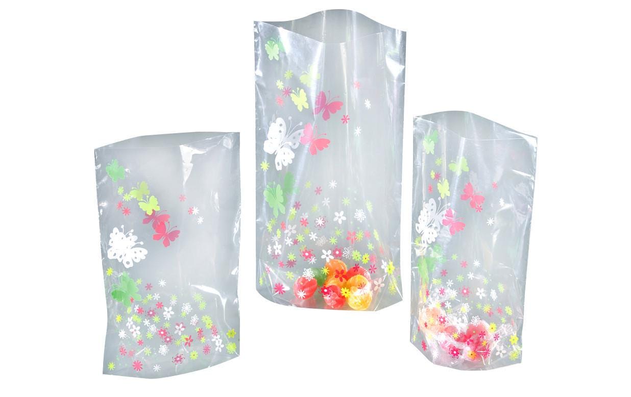 Klarsichttüte Cellophan Frühling TransparentVerpackung für Kekse