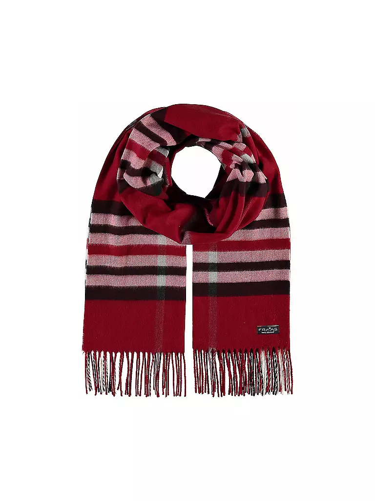 FRAAS Schal  rot