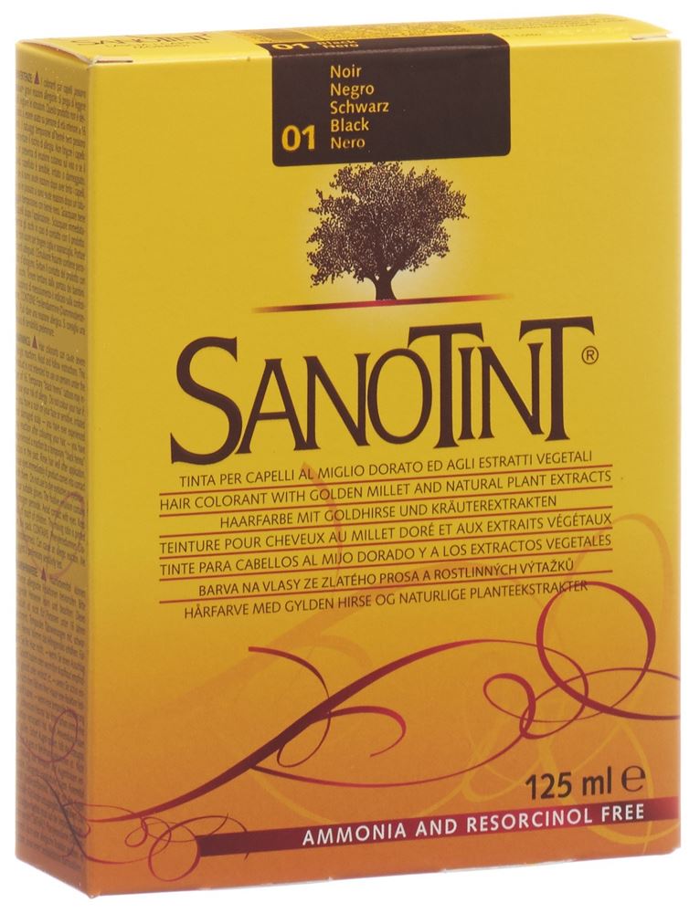 SANOTINT Haarfarbe 01 schwarz 1 Stk