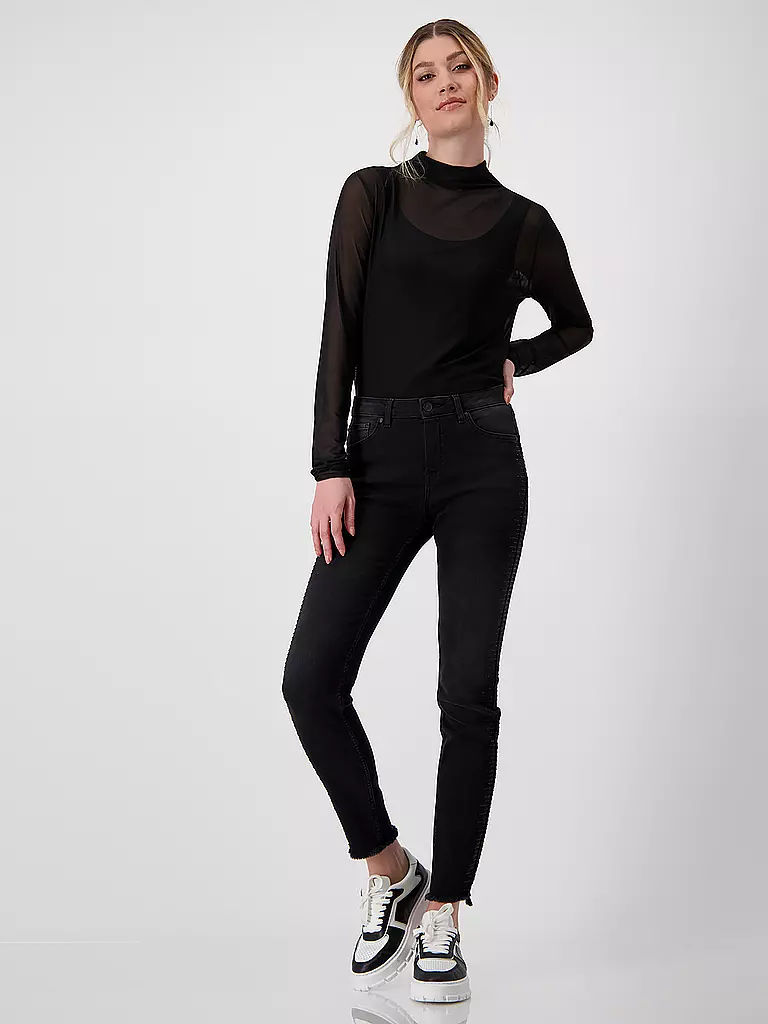 MONARI Jeans Slim Fit schwarz
