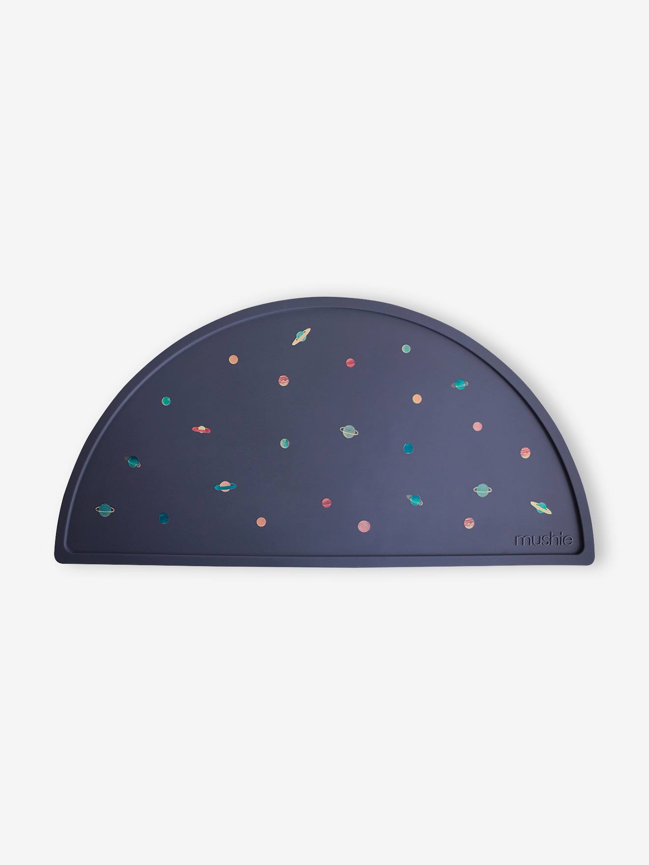 Conjunto de utensílios de mesa MUSHIE em silicone azul claro