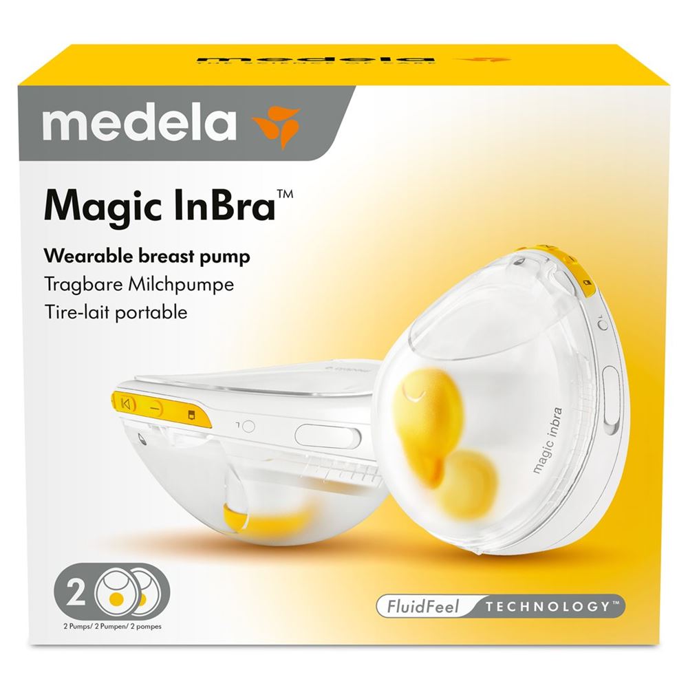 MEDELA Magic InBra Doppelmilchpumpe<br>1 Stück, tragbar