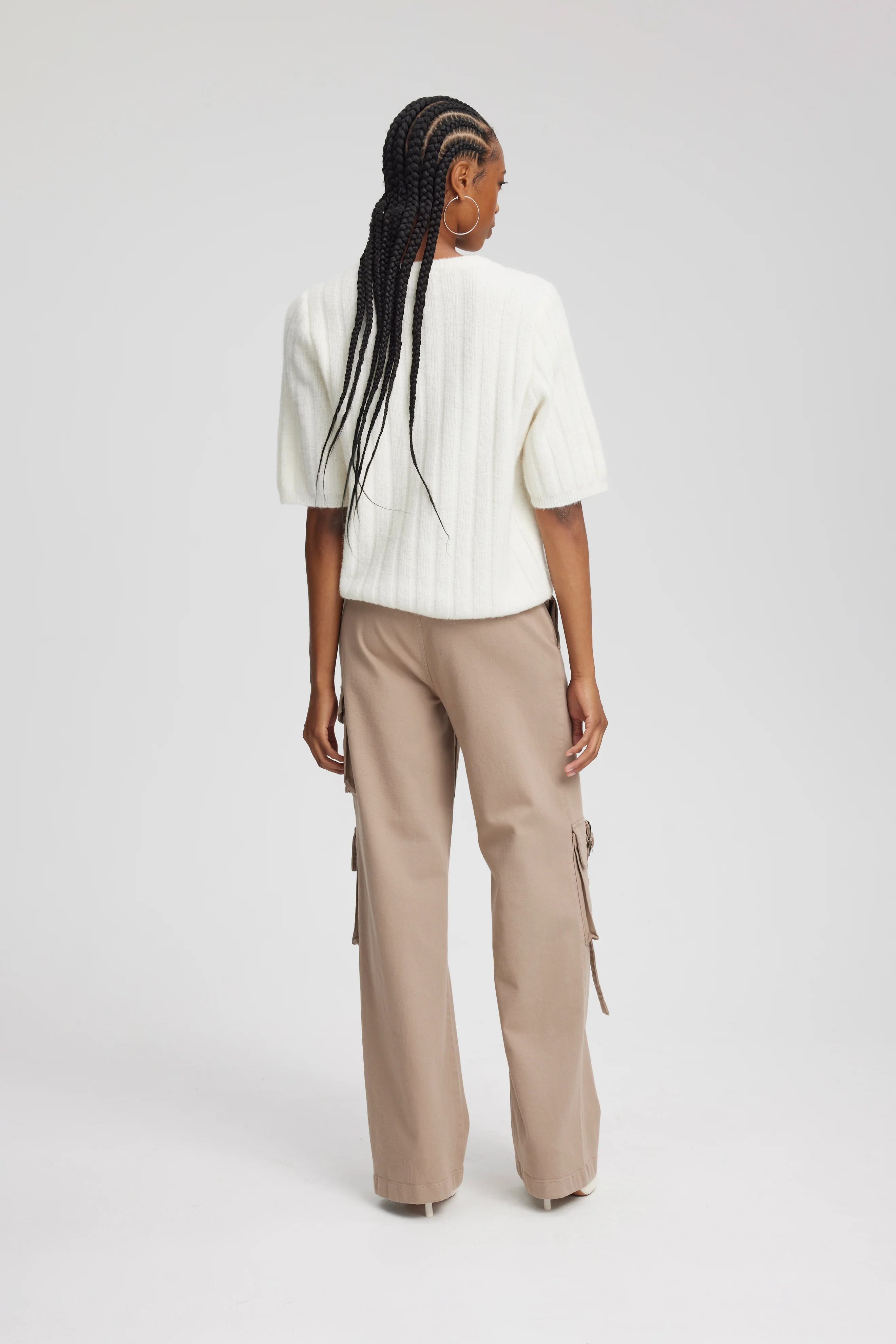 GESTUZ  AlphaGZ SS tt-shirt - Ivory