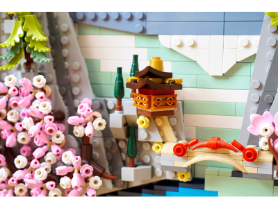 LEGO Landschap met Japanse kersenbloesems (31218)