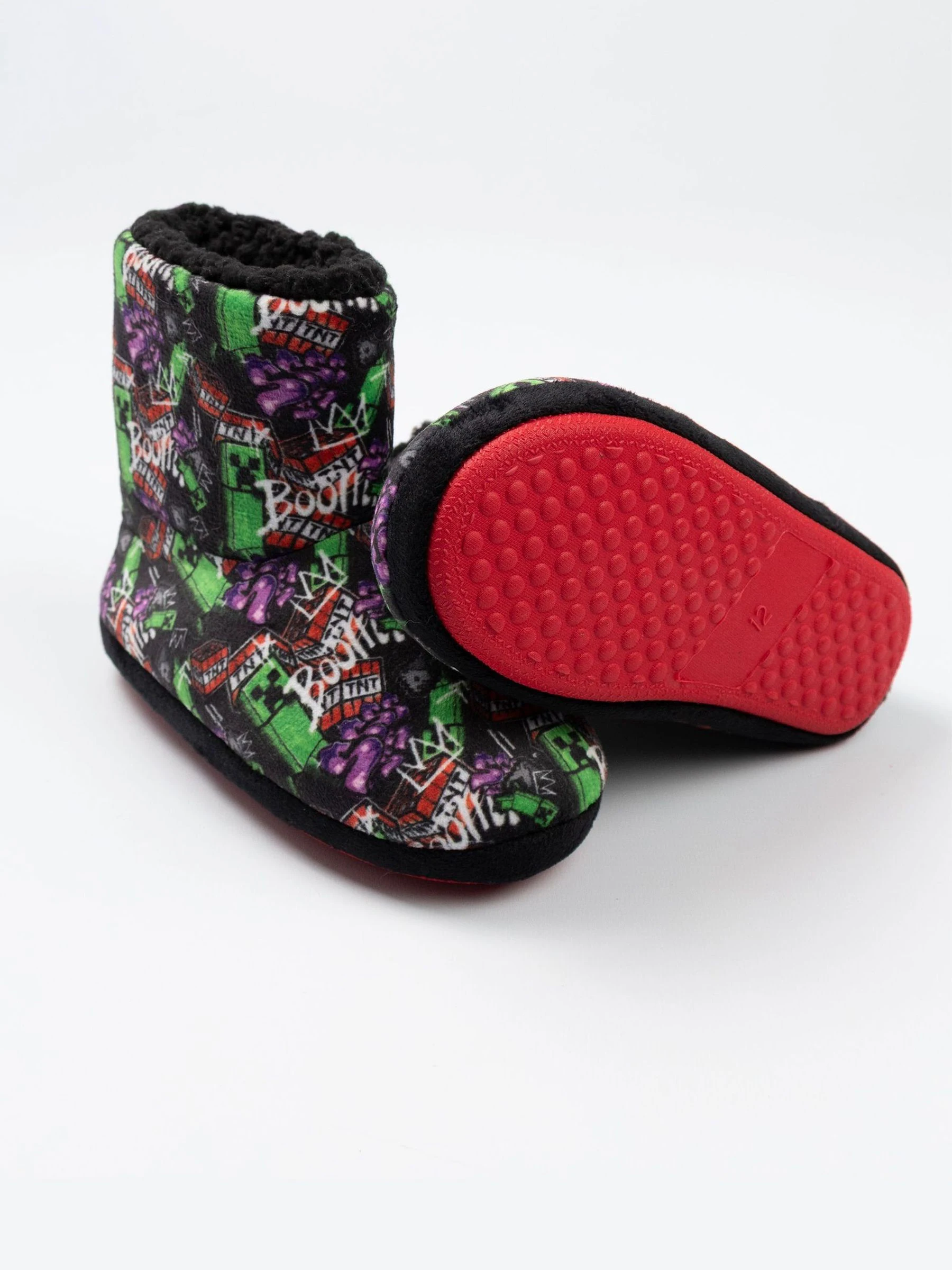 Vanilla Underground Minecraft Slipper Boots