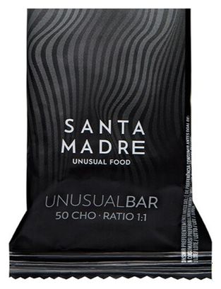 Barre énergétique Santa Madre Unusual Bar 50Cho Ratio 1:1 Goût neutre - 65g