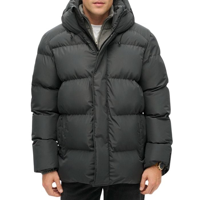 Superdry Five Baffle Hooded Sports Puffer Winterjas Heren