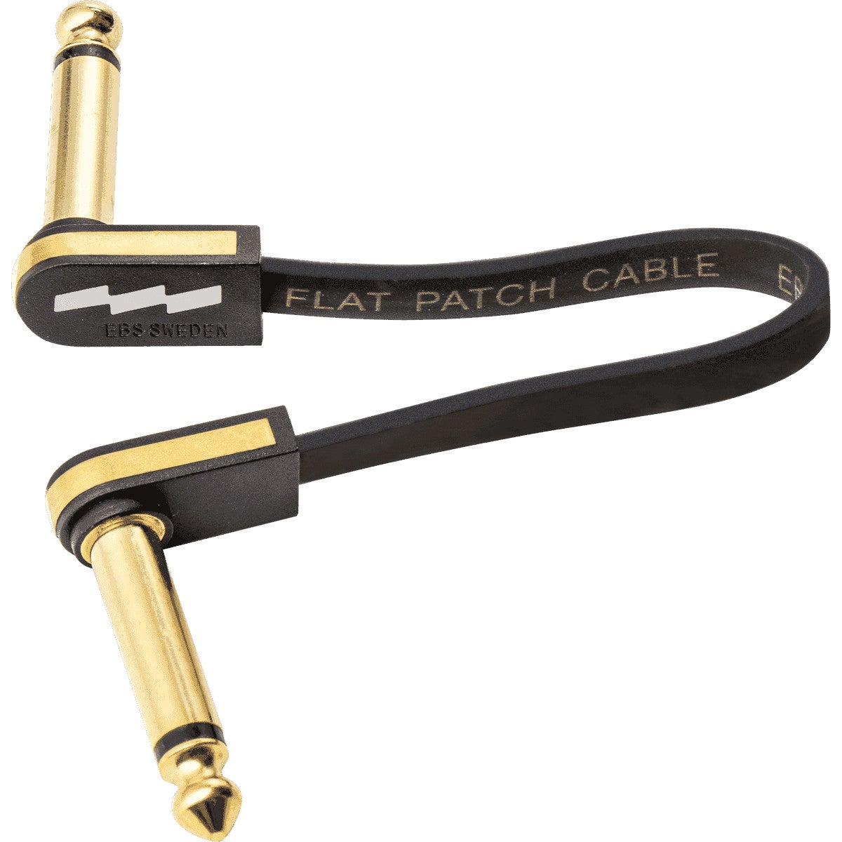 EBS PCF-PG10 Premium Gold Flat patchkabel mono haaks 10 cm
