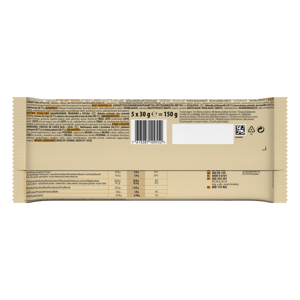 SNACK LION WHITE 5 X 31 G