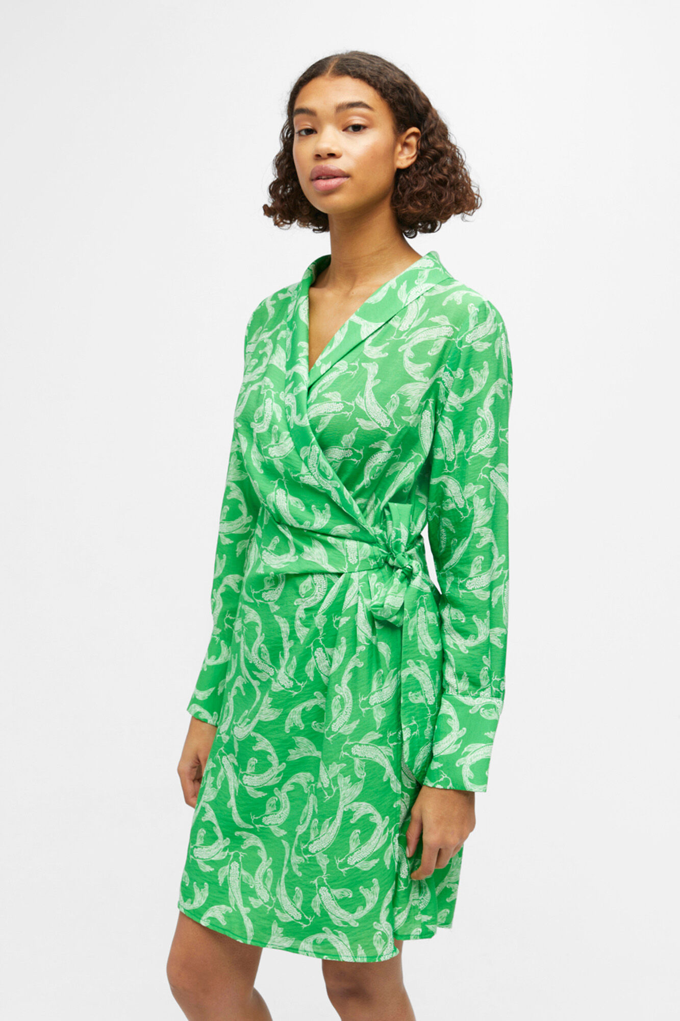 Vestido envelope - Verde