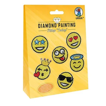 URSUS Diamond Painting Sticker Smileys