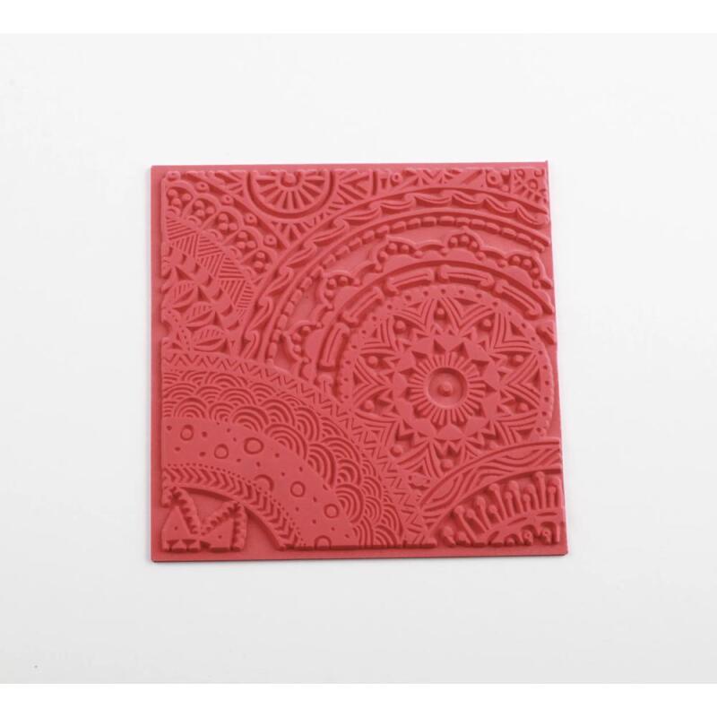 Cernit plaque de texture Stars - Gris