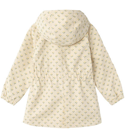 Lil' Atelier Sommerjacke - NmfGerda - Holz Ash m. Blumen