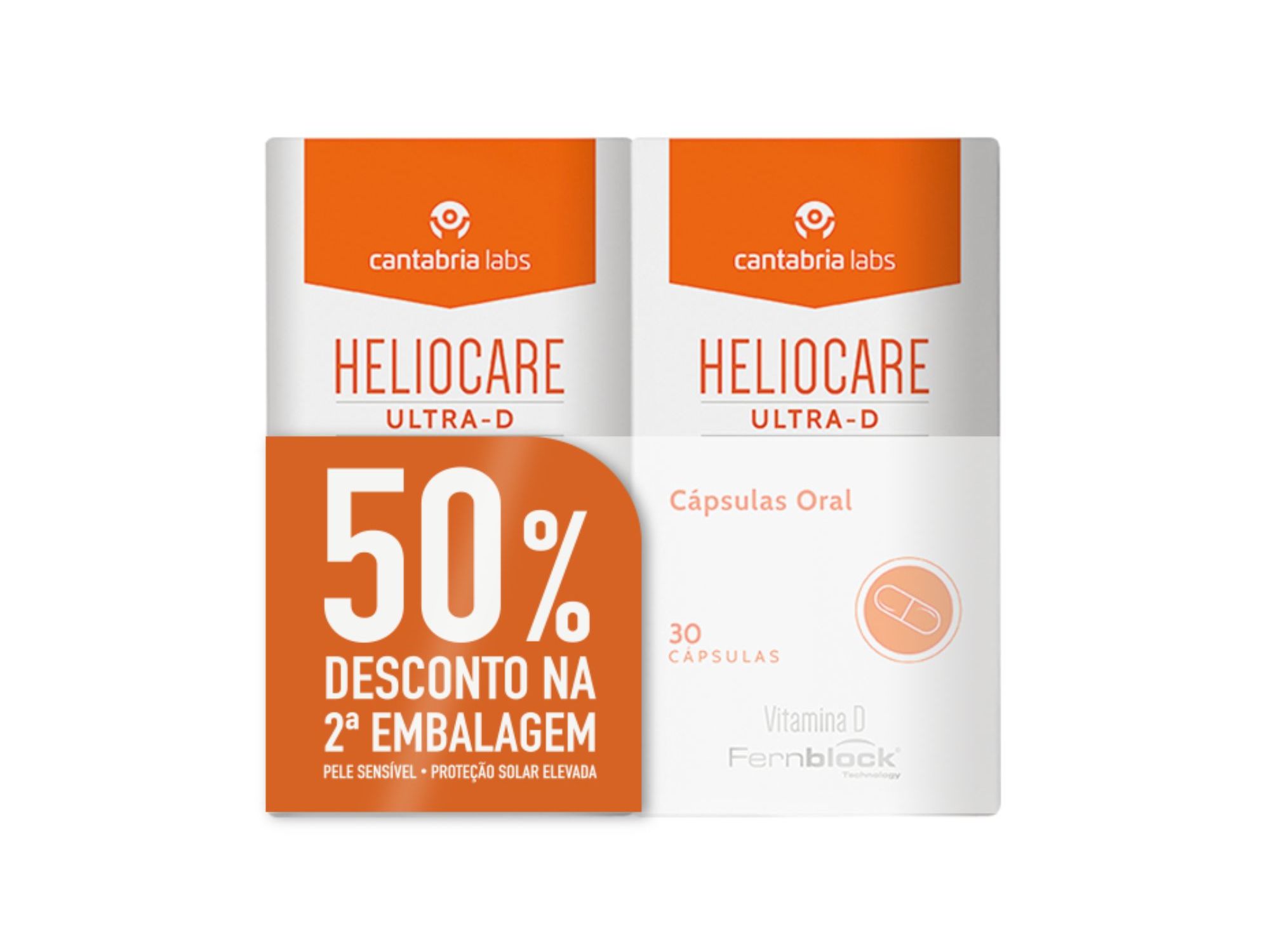SUPLEMENTO HELIOCARE ULTRA D 2X30CAPS 50% DESCONTO 2ªUN