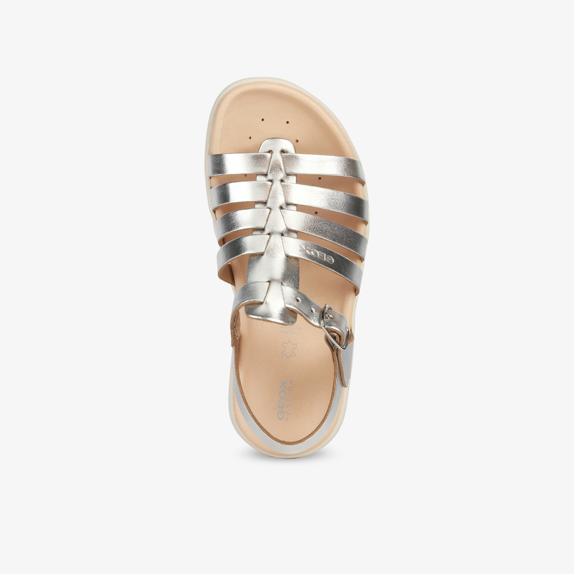 GEOX Kinder Sandalen silber