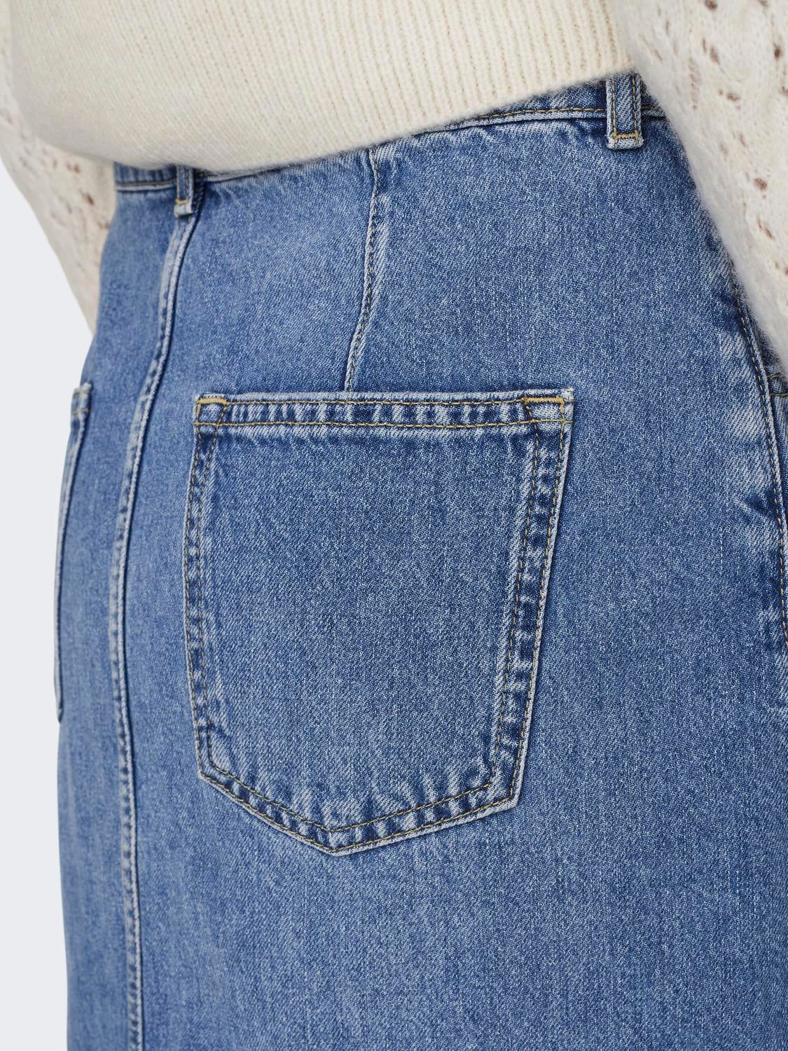 ONLFARRAN Jeansrock Medium Blue Denim