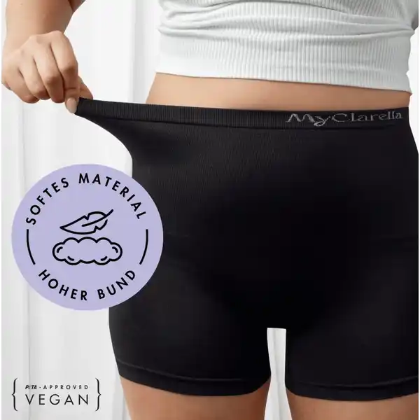 Wochenbett-Unterwäsche Postpartum Panty schwarz Gr. XL