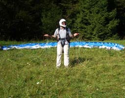 Gleitschirmfliegen Schnupperkurs in Hausen an der Lauchert