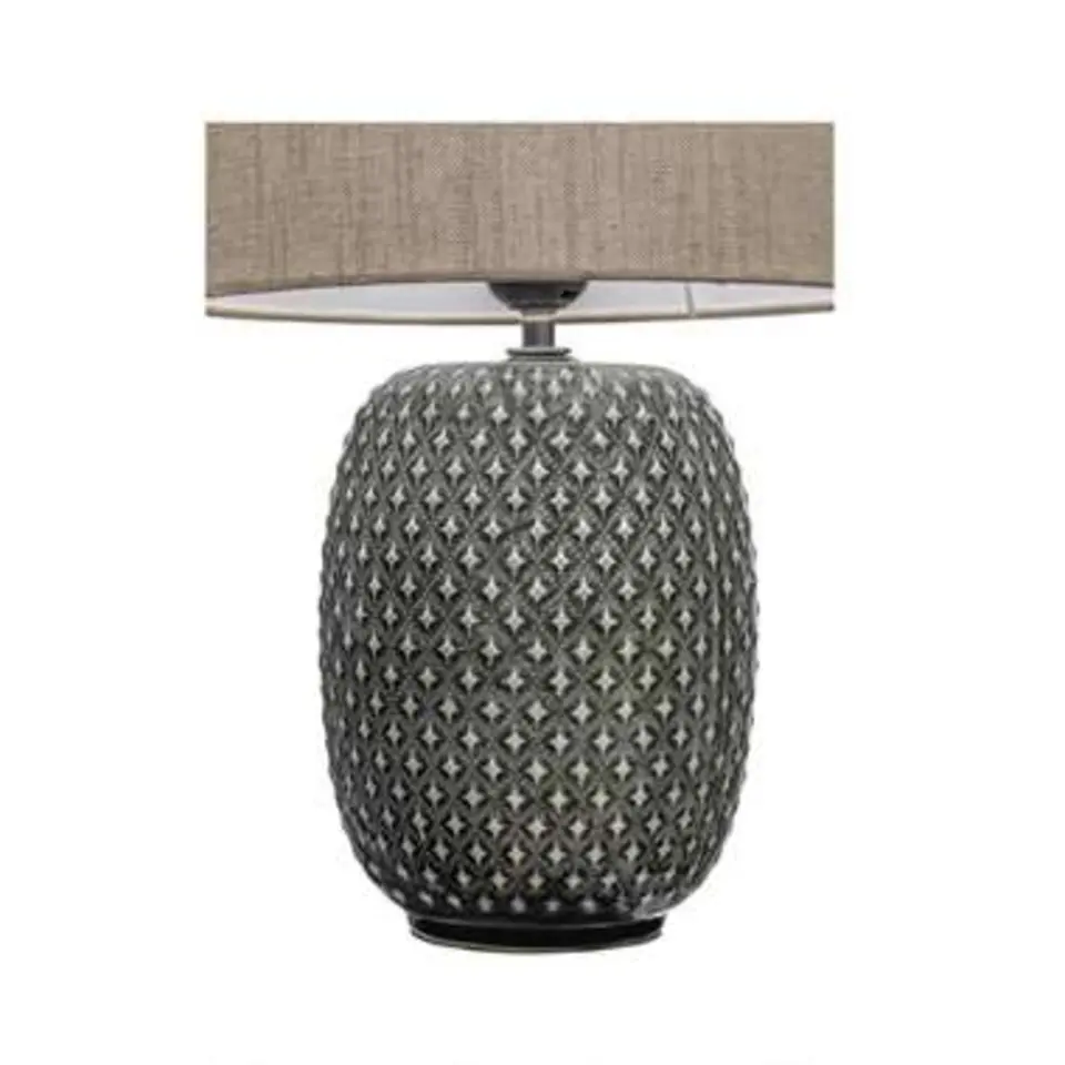 Pauleen Pretty Classy Tafellamp - E27 - Grijs/Zand