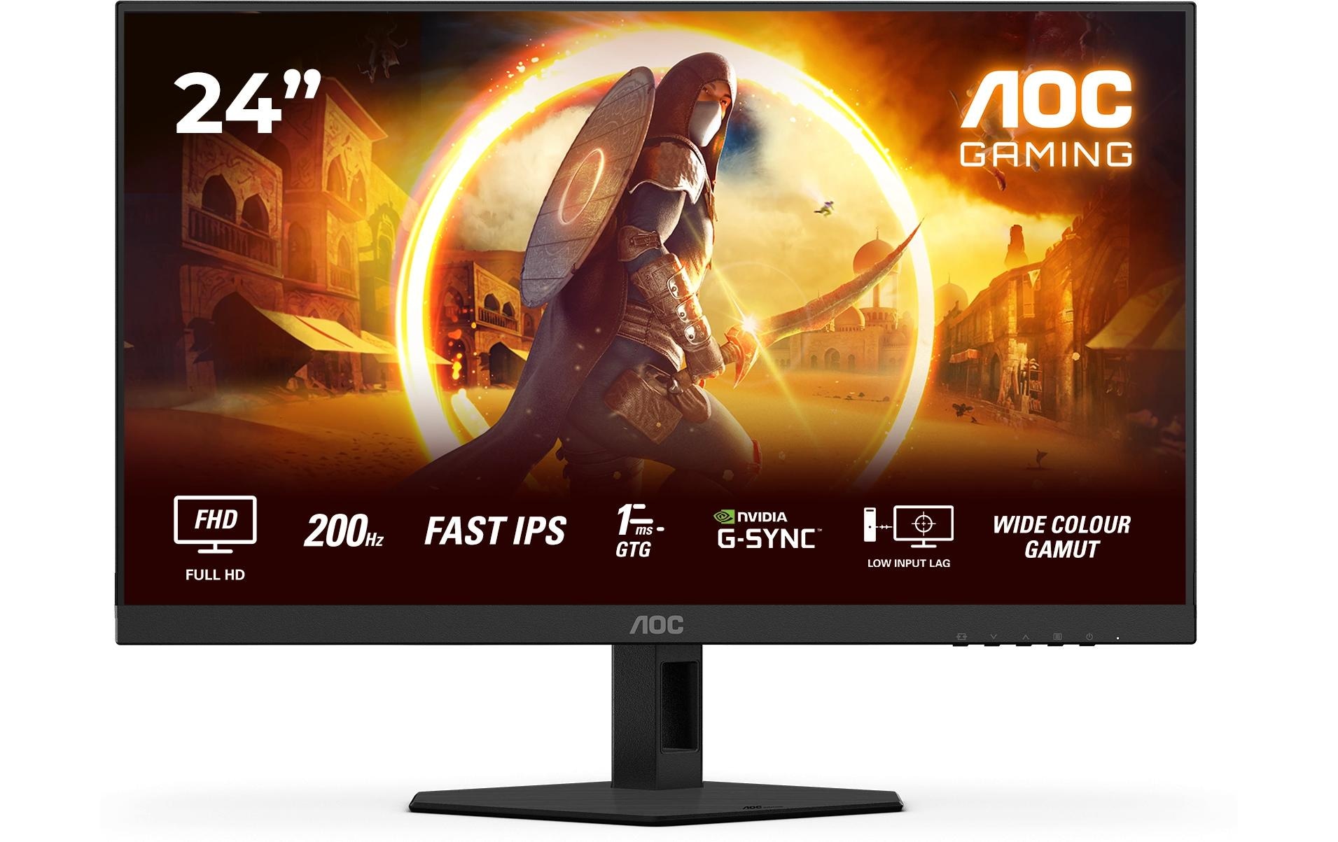 AOC LCD-Monitor »24G4HRE« 60,452 cm/23,8 ″  1920 x 1080 px Full HD 200 Hz