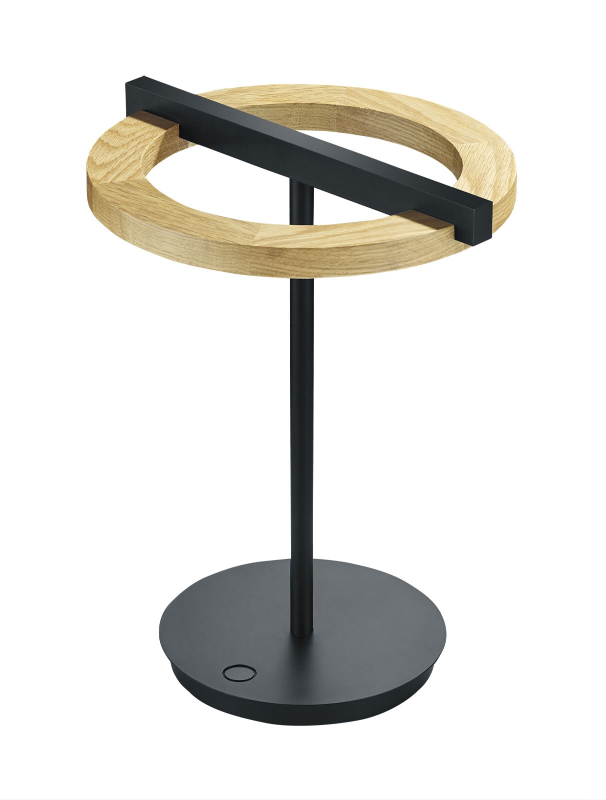MONDO LED Tischlampe NELLA Holz /schwarz