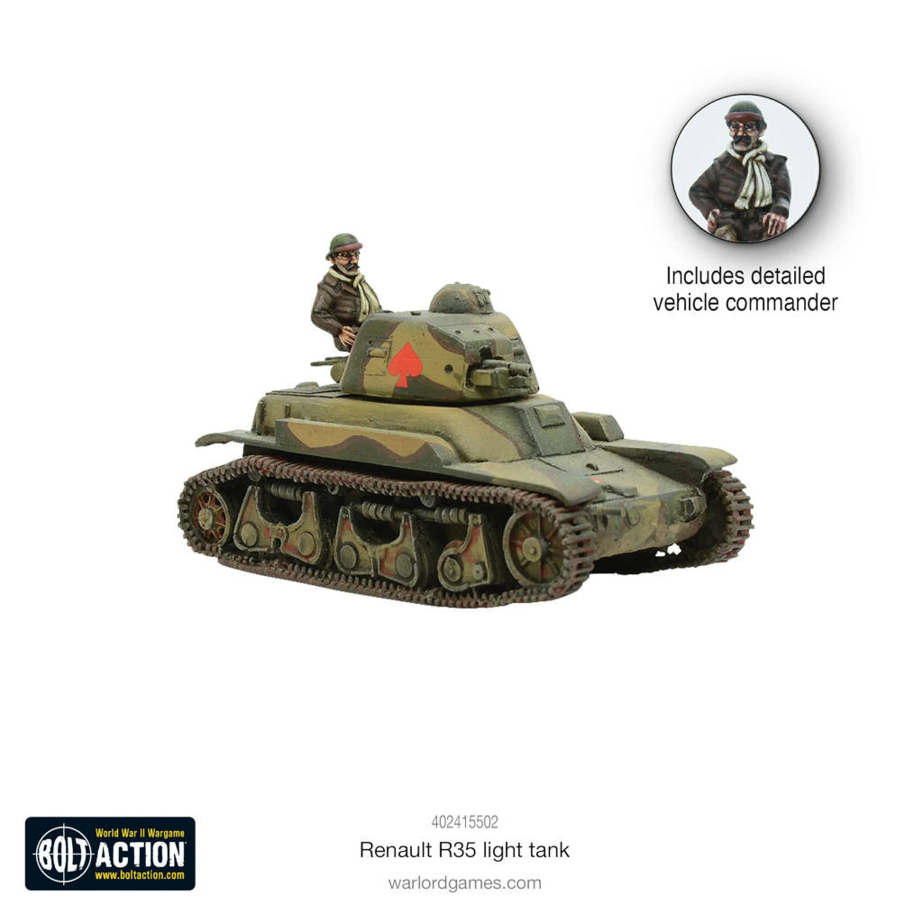 Bolt Action : Renault R35 Light Tank
