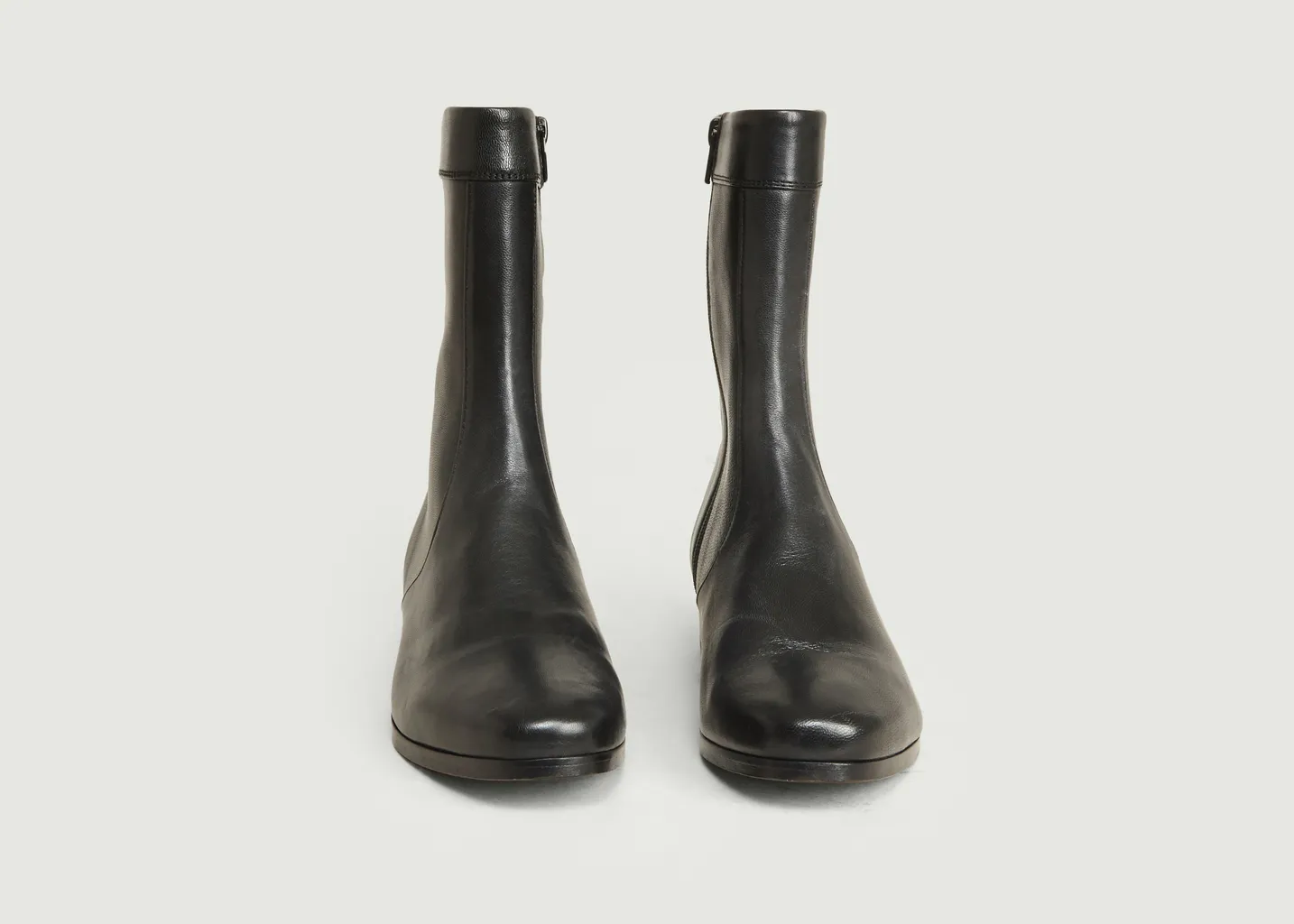 Boots en cuir Ecaille Soeur