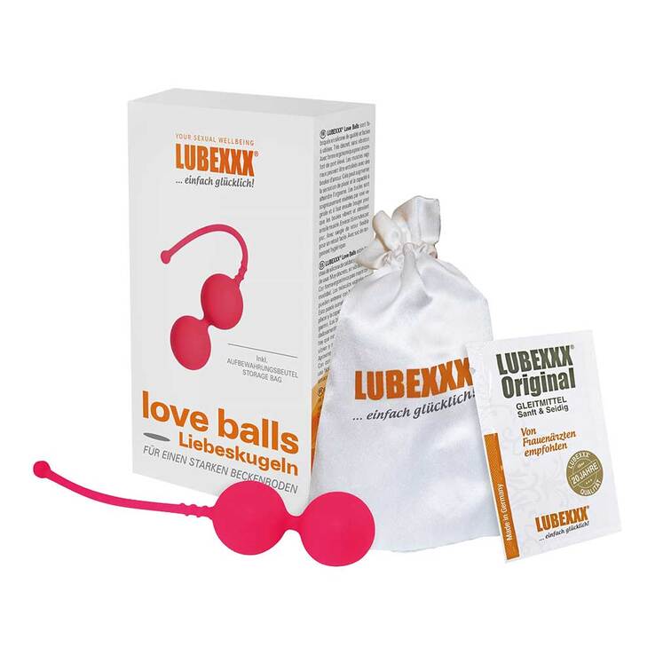 Lubexxx Liebeskugeln für Beckenbodentraining pink, 1 St