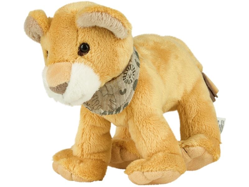 Sterntaler Kuscheltier Löwe Leo M, 26 cm Schmusetier aus weichem Flausch