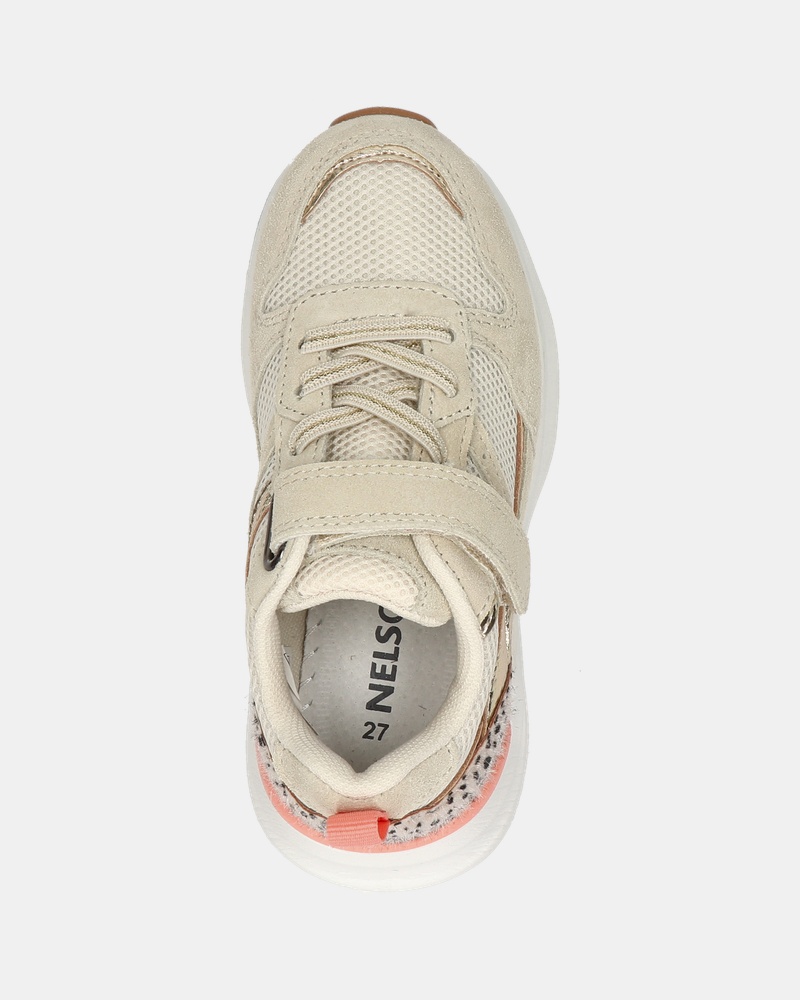 Nelson Kids Klittenbandschoenen  - beige