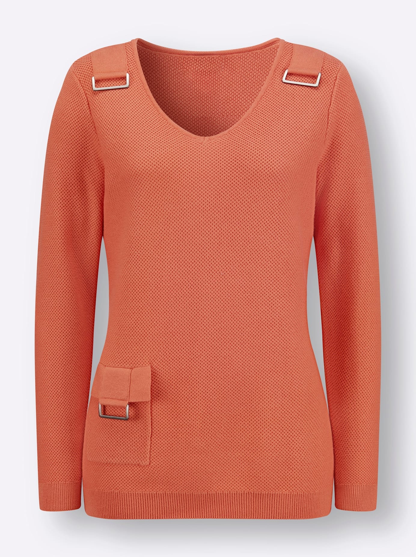 Casual Looks V-Ausschnitt-Pullover »Pullover«