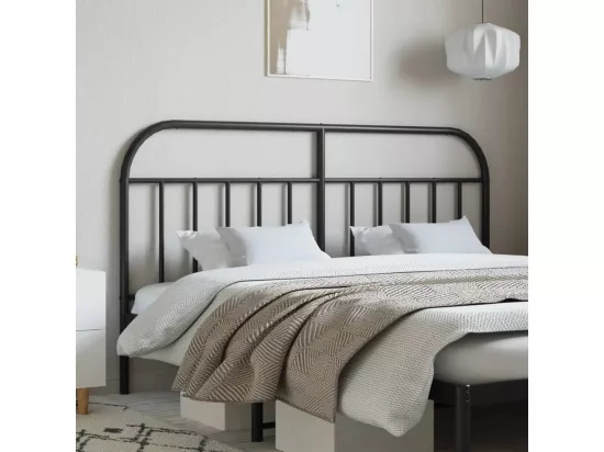 Tête de lit métal noir 160 cm