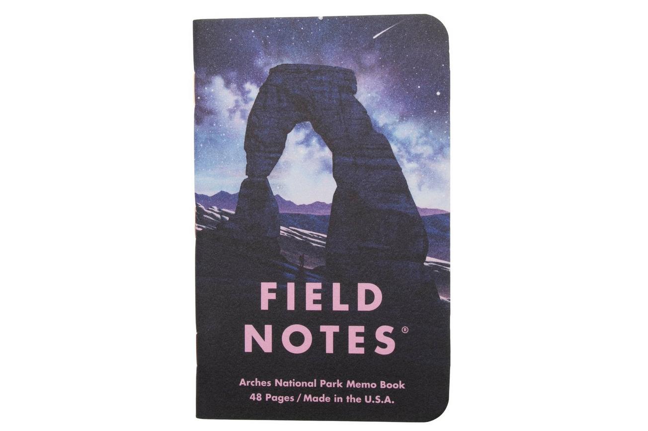 Field Notes National Parks FNC-43d Graph 3-Pack D Grand Teton Arches Sequoia, notitieboekjes