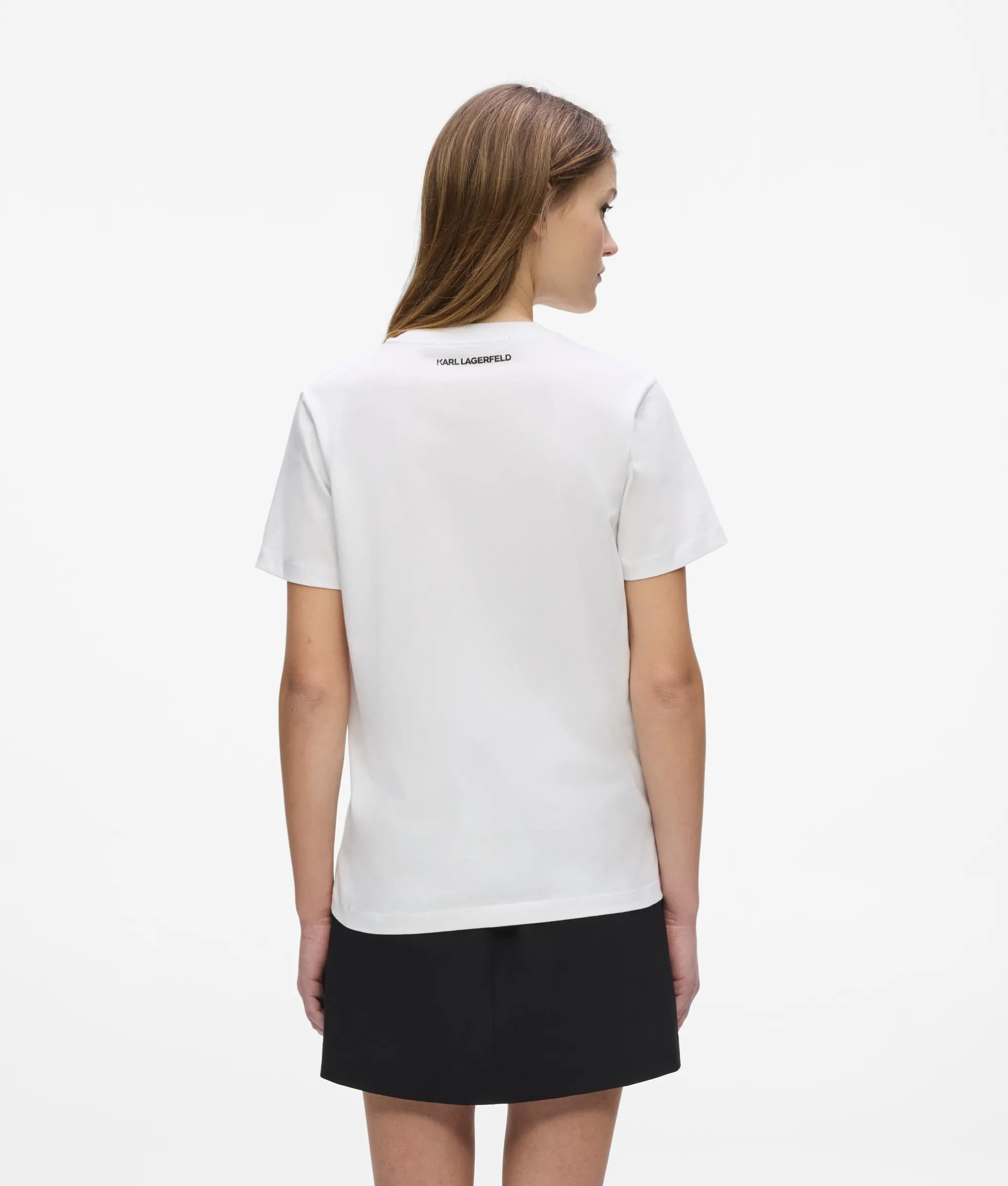 Ikon Choupette T-shirt met opdruk