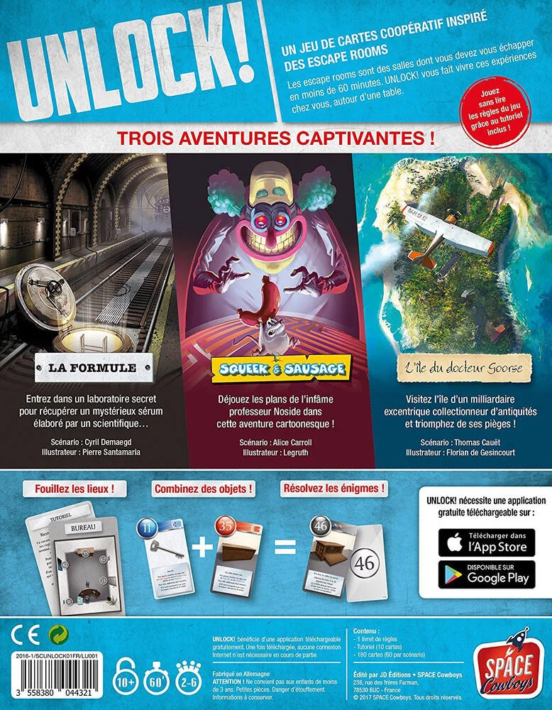 UNLOCK ESCAPE ADVENTURES ESCAPE GAME