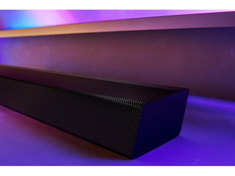 Philips Soundbar TAB8405/10 2.1 Kanal Soundbar mit kabellosem Subwoofer
