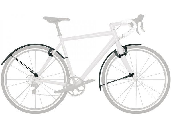 SPEEDROCKER Schutzblech-Set für Gravelbikes  schwarz  28