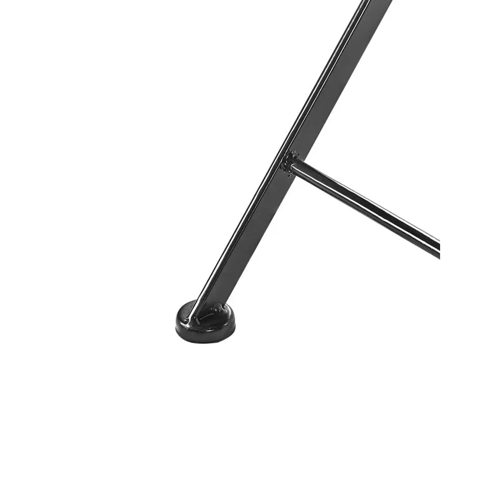 CIGLIANO - Tuinstoel set van 2 - Zwart - Metaal
