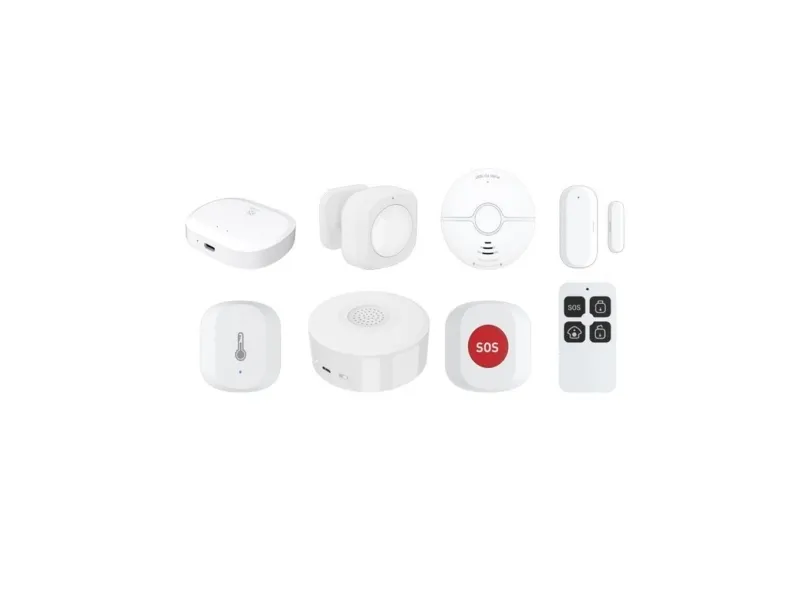 Woox R7073 - Security Kit Pro - hjemmealarmsystem - trådløs - ZigBee 3.0 - 2.4 - 2.483 GHz
