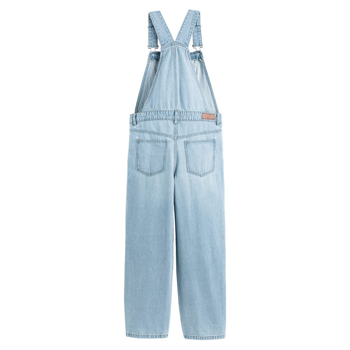 COLEÇÃO LA REDOUTE<br>Macacão jeans, branco