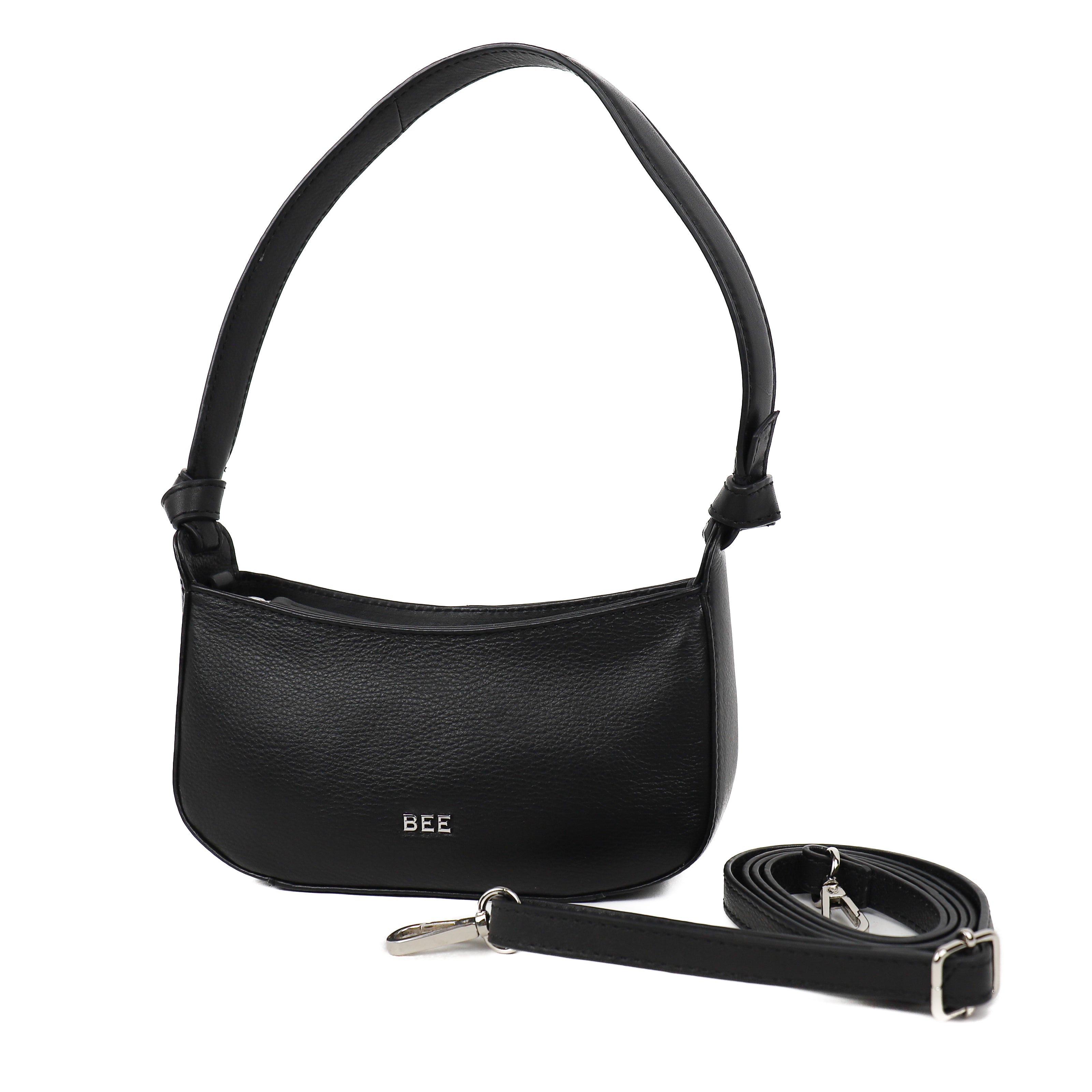 Hand-/schoudertasje 'Ruby' Black Black